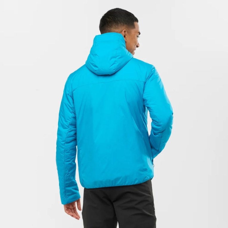 Turquoise Salomon Outrack Men's Insulated Jackets | PH 45310O